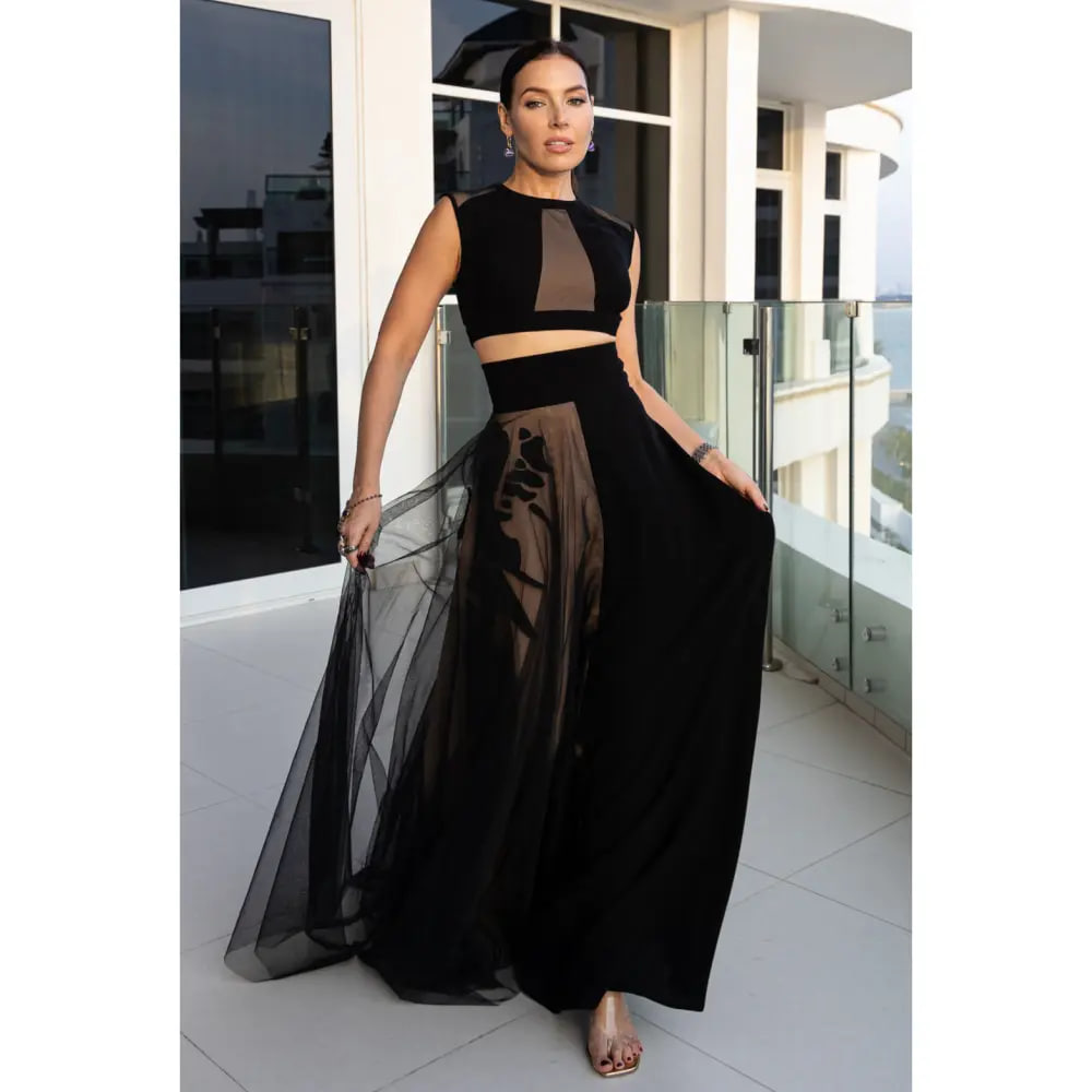  Asian Spirit Black Fairy Skirt