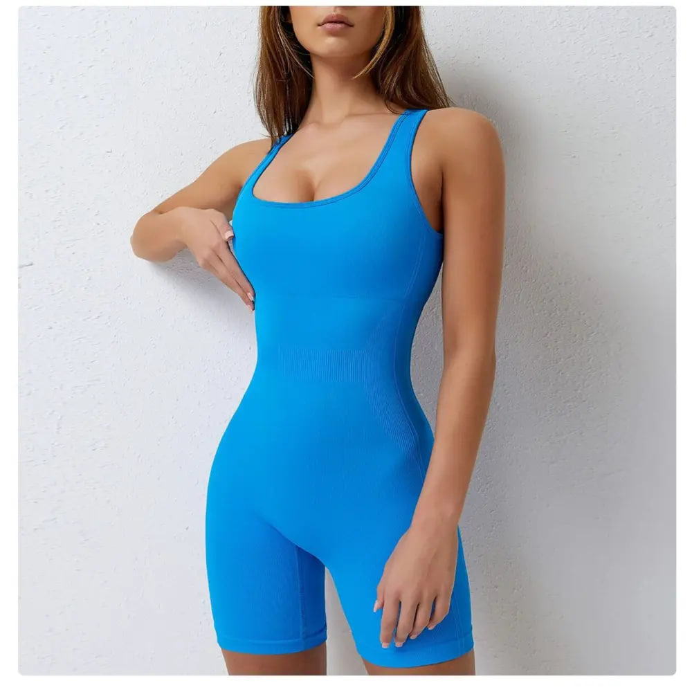 QueenStore Surf Bodysuit Blue
