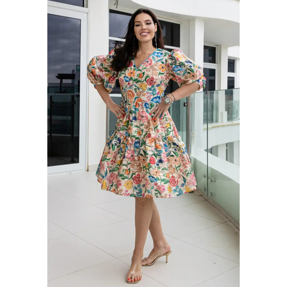 Fruity Flower Dress