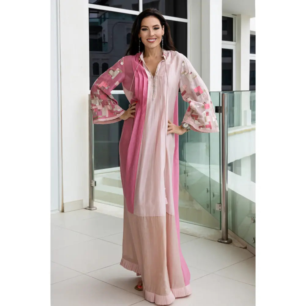 Pink Geometry Dress