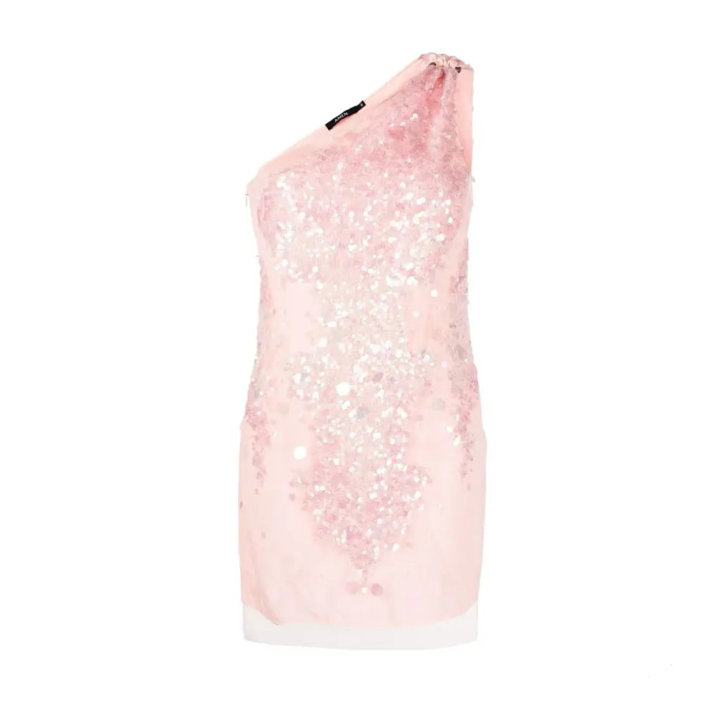 Mini dress with sequins