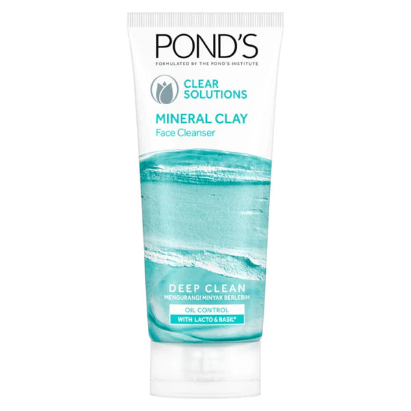 Pond's Clear Solutions Mineral Clay Face Cleanser 90g