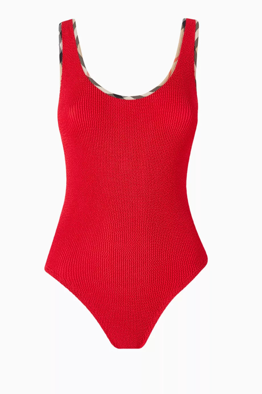x Hunza G Faye One-piece Swimsuit in Original Crinkle™