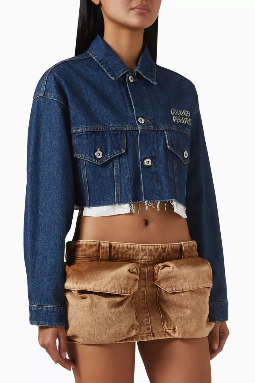 Blouson Jacket in Denim
