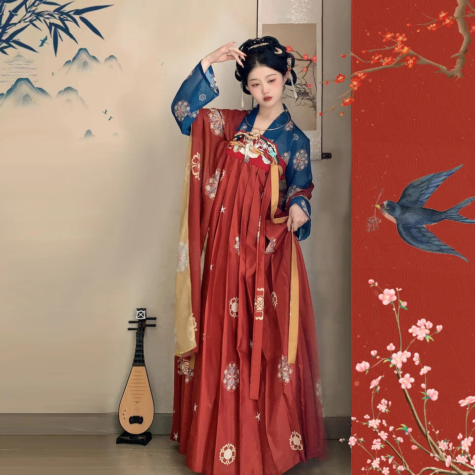 Set Fairy Tang Dynasty Embroidery