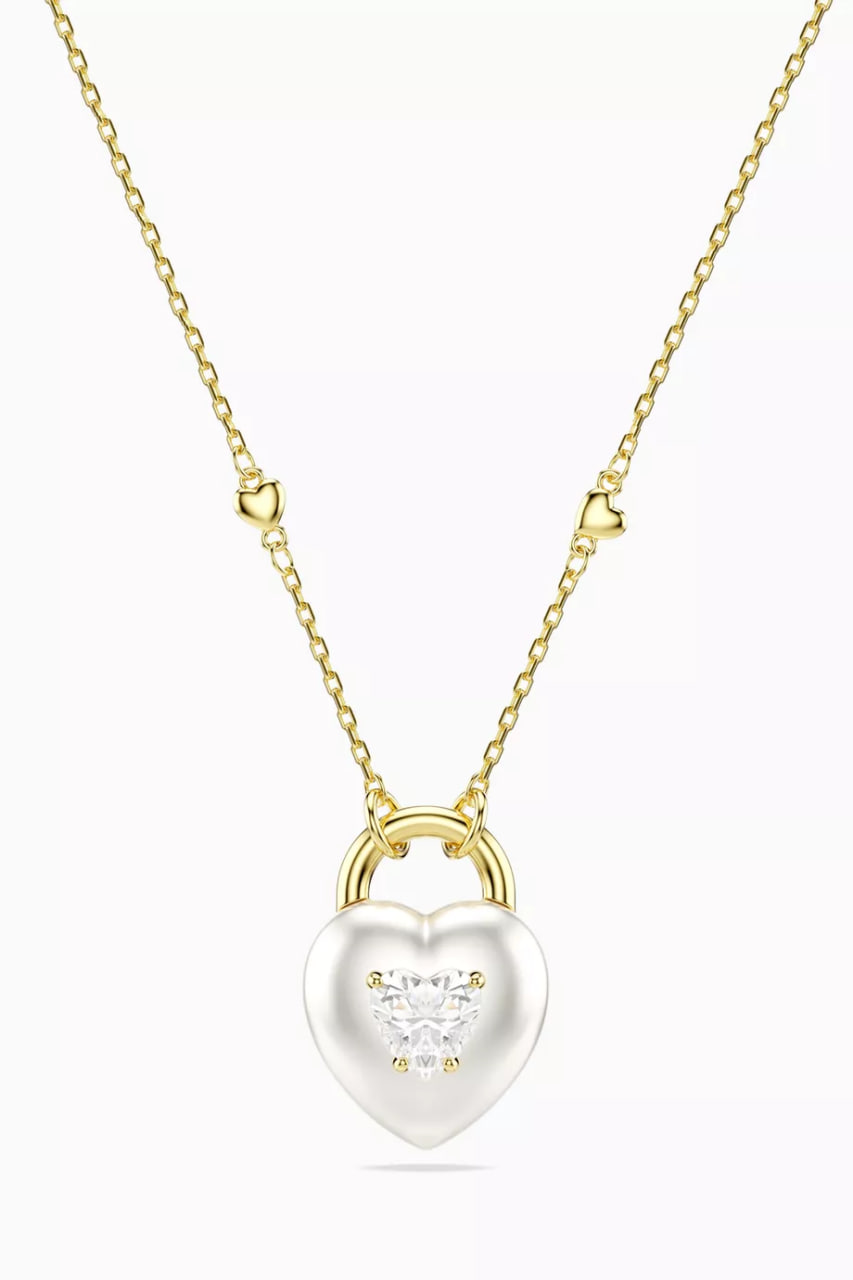 Idyllia Pendant Necklace in Gold-tone Metal