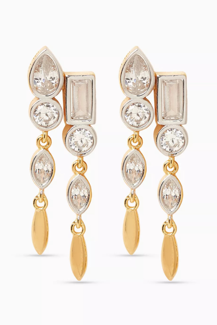 Euphoria Earrings in 24kt Gold-plated Sterling Silver