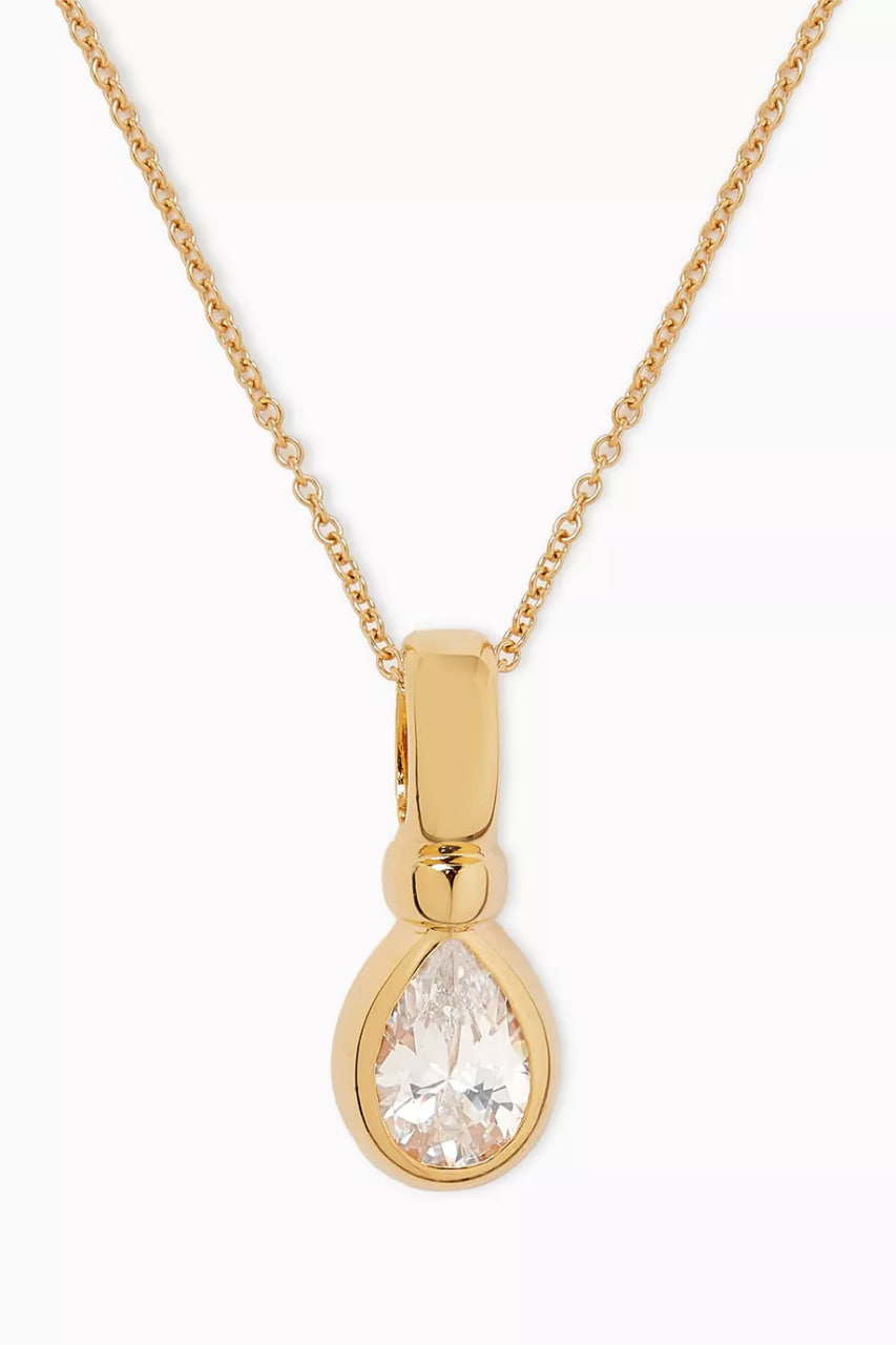 Celestine Teardrop Necklace