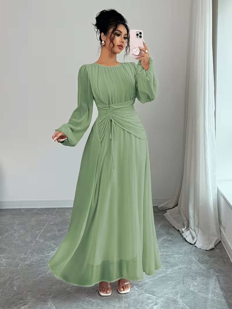 Elegant And Casual French Romantic Style Dress 