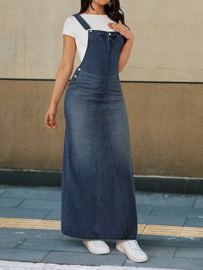 1pc SwaKaki Women's denim workwear pants
