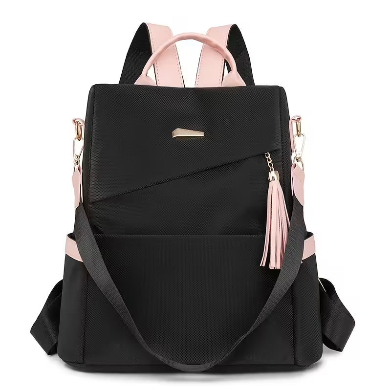 Simple Outdoor Large-Capacity Backpack for Men and Women, Casual Travel Multi-Pocket Backpack, Student Bookbag