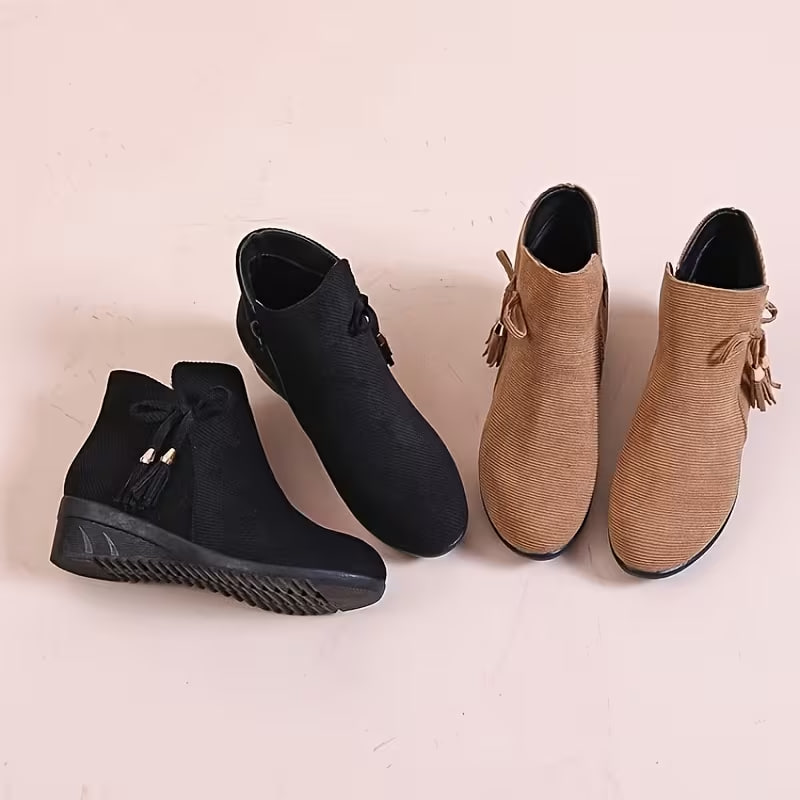 Tassel Ankle Boots Women'S 