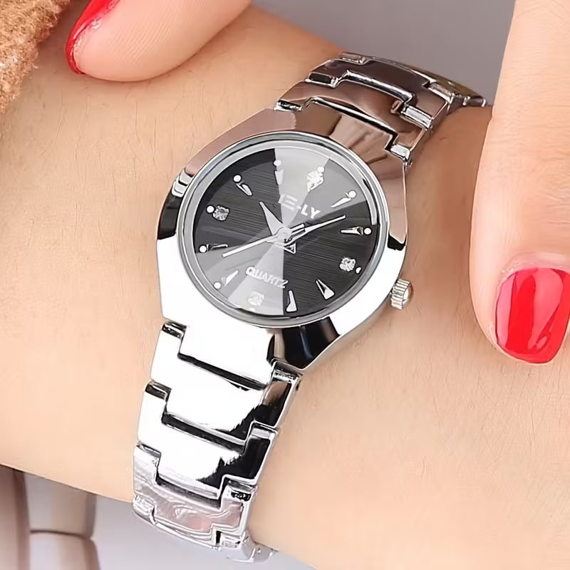 New Women'S Watch Luxury Rhinestone Watch