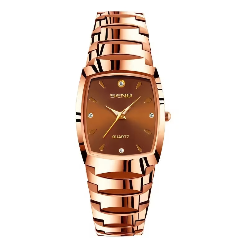 Men's Retro Square Business Watch