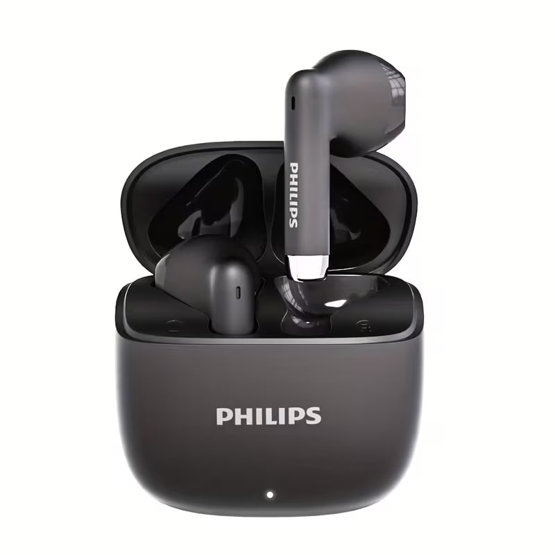 PHILIPS TAT1020 Wireless Earbuds W/ Wireless Charging Case | Wireless 6.0