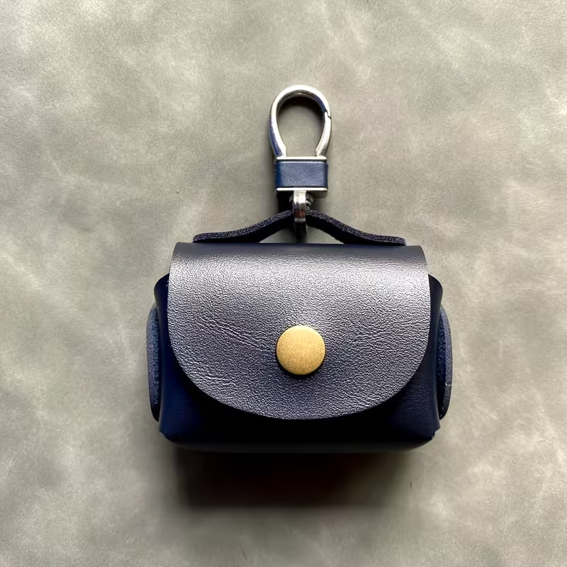 Airpods1/2/Pro Headphone Case Faux Leather Creative Storage Bag