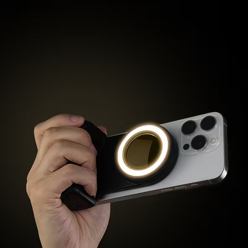 Maglev phone camera mount with 1/4 copper thread