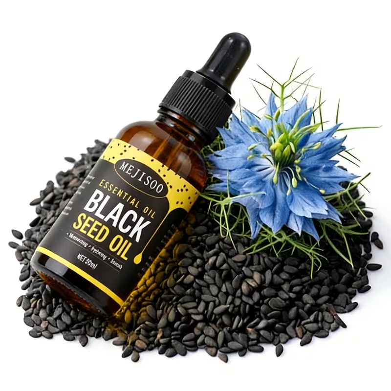 [Mother'S Day Gift] 100% Pure Black Seed Oil, Moisturizing And Nourishing Formula.