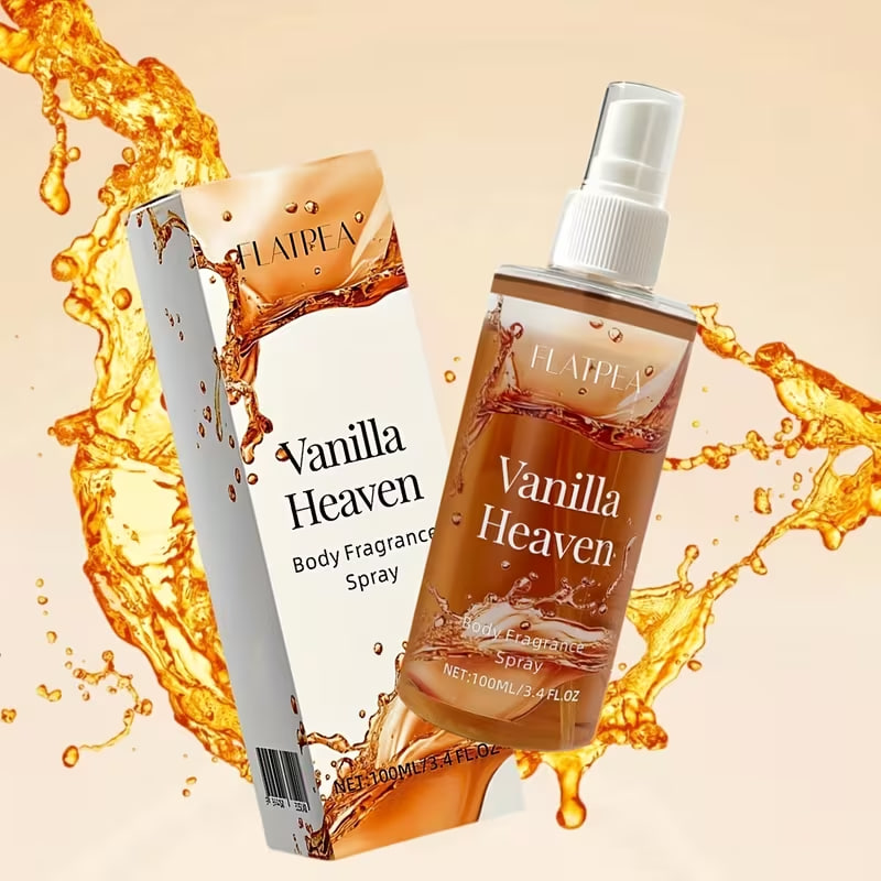 3.4FL.OZ Women'S Fragrance Spray Creamy Vanilla Caramel Scent Light 
