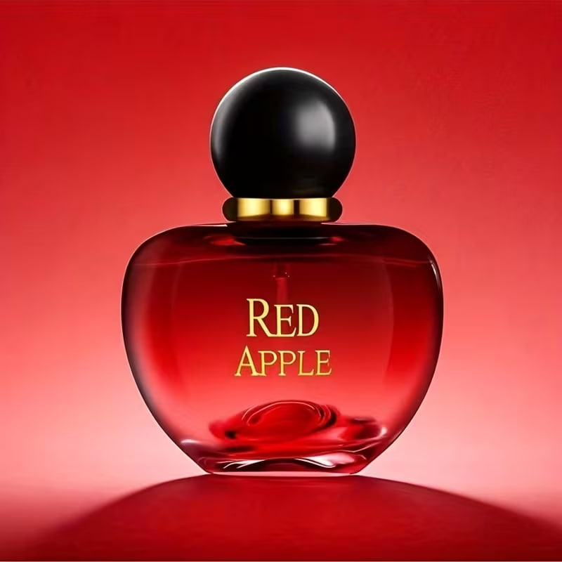 80ml my red rose lady lasting fragrance, a blooming rose fragrance, fashionable and ized, elegant, noble and emotional perfume