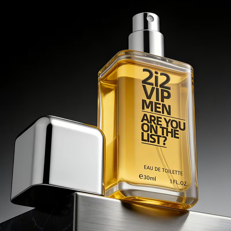 212 VIP Men Long-Lasting Oriental Woody Eau De Toilette Is Perfect for Evening Dates