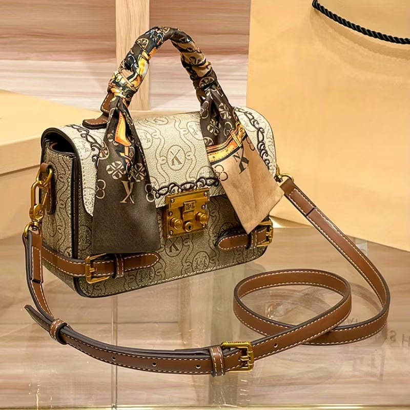 1 Elegant Green Handbag 