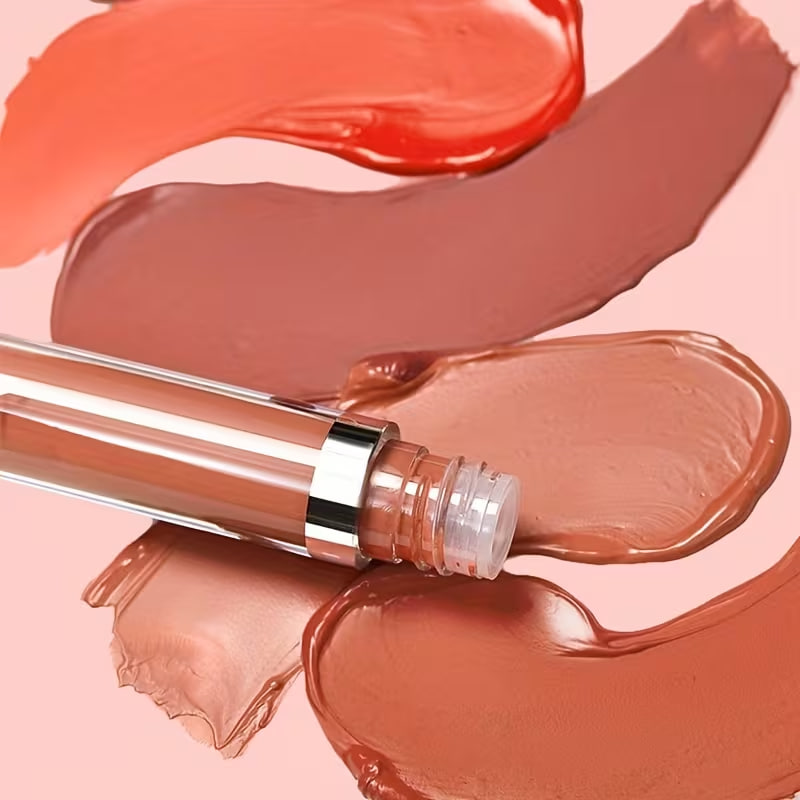VERONNI 12 set of Lip Glaze lipstick Non-fading Matte lipstick Lasting Non-stick cup non-fading multi-color lip gloss