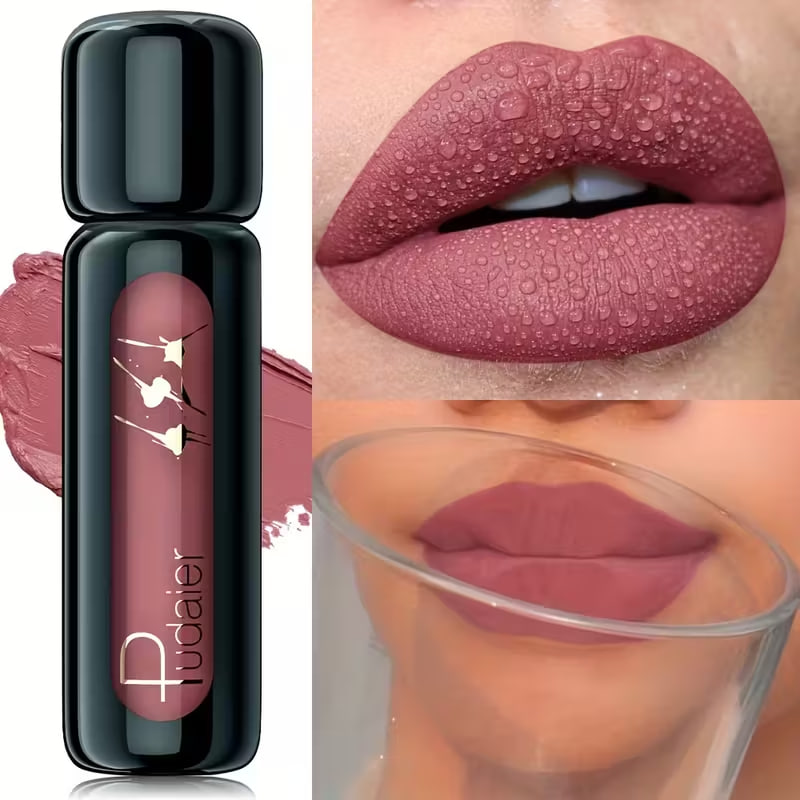 2pcs [Waterproof Lip Glaze] Waterproof Lip Glaze