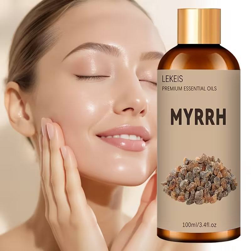 -2pcs, Premium Myrrh Essential Oil, Suitable for All Fair Skin Tones.