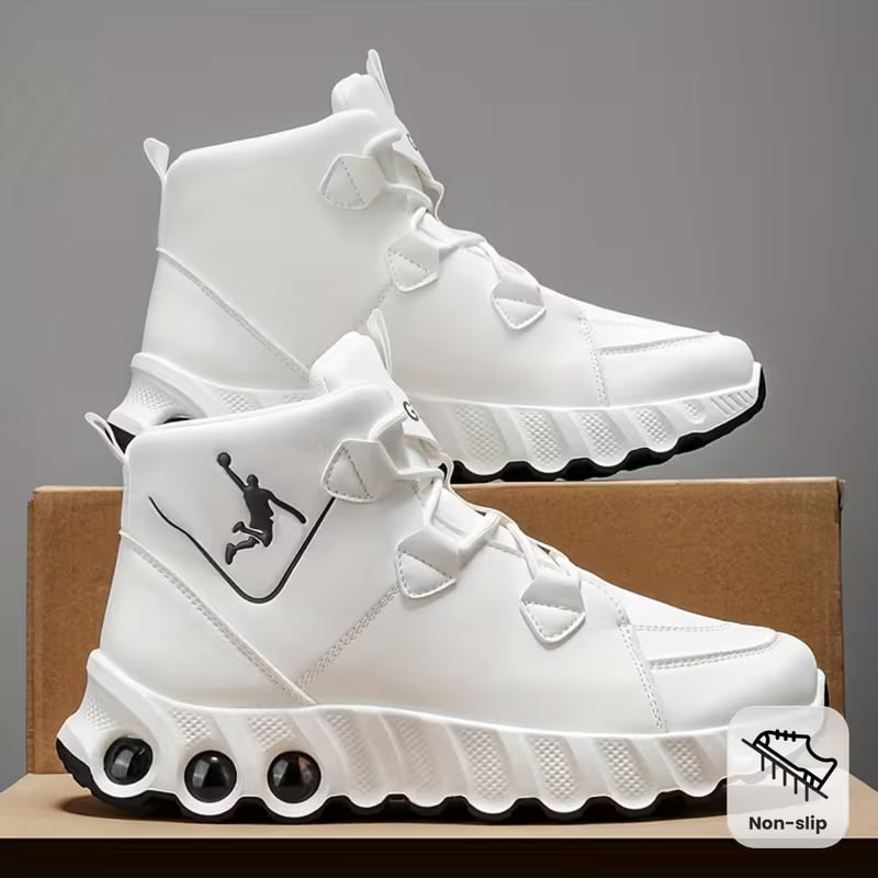 Sneakers, Men's Height-Increasing Leisure Outdoor Sports Basketball Shoes, Non-Slip and Comfortable