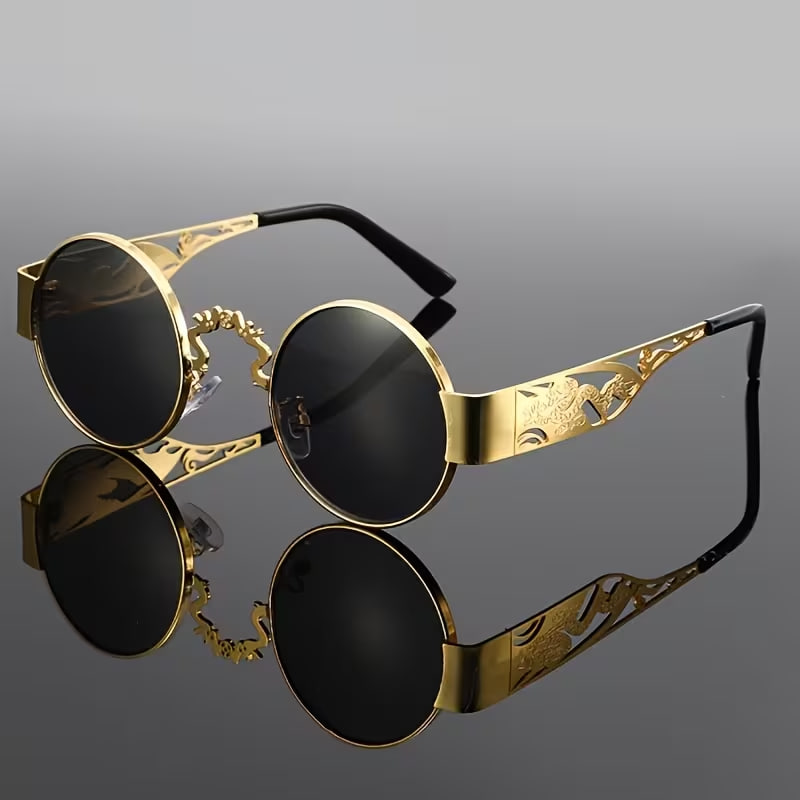 Classic And Fashionable Round Frame Glasses