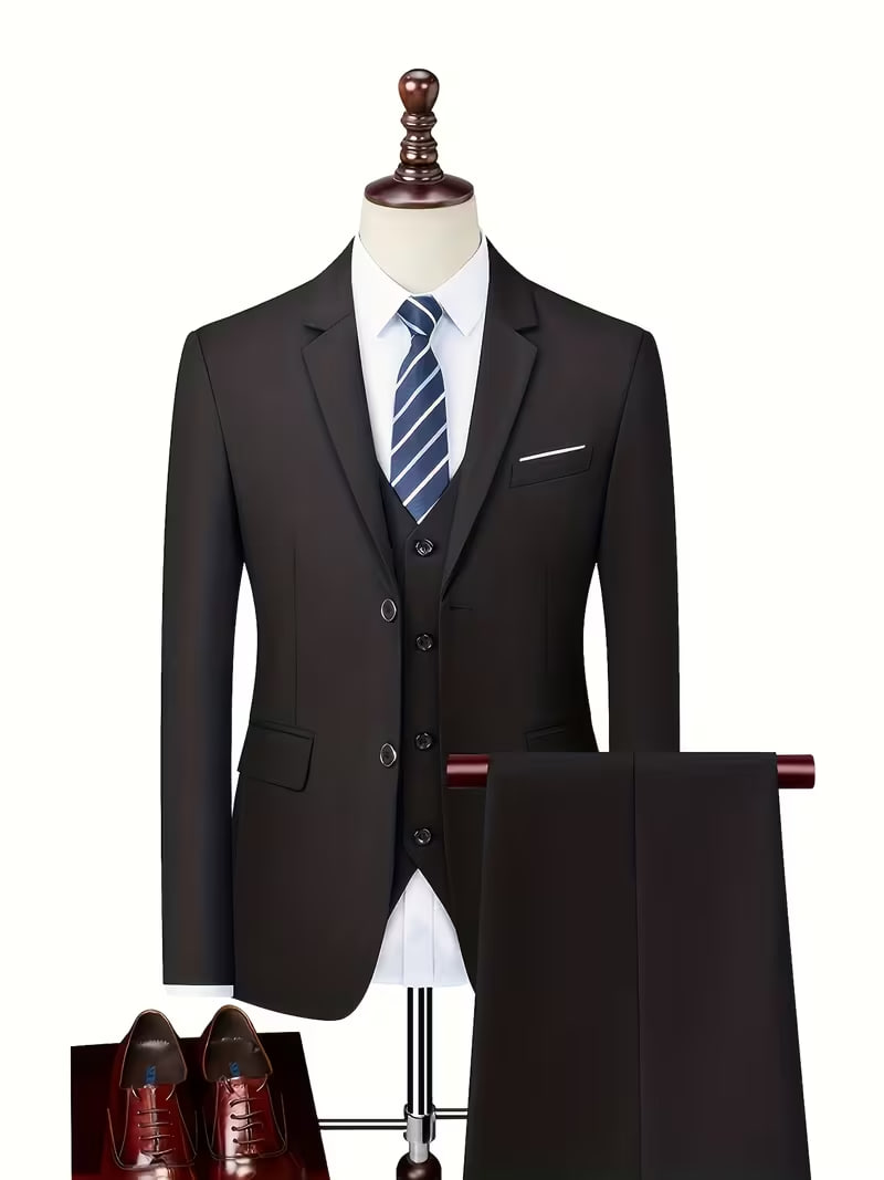 Men's Business Formal Suit Set