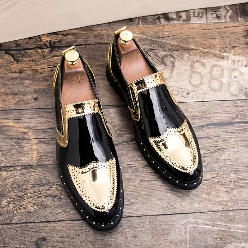 Luxury Original New Men's Business England Casual Shoes Oxford Driving Shoes Breathable Comfortable