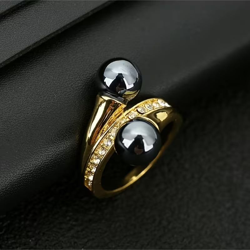 Popular Fashion Luxury Unique Ring Wedding Engagement Party Jewelry Gift