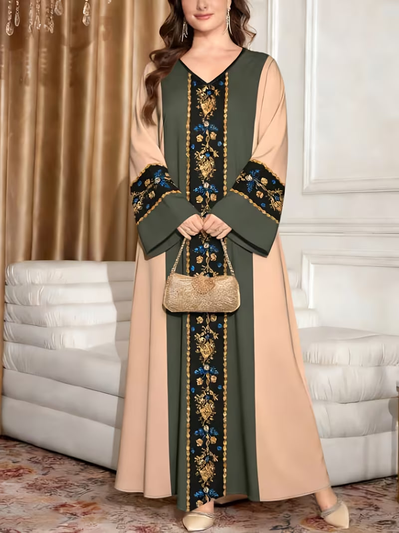 Middle Eastern Elegant Robe Spring Summer 