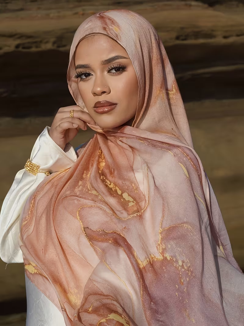 Autumn and Winter Elegant High-Quality Faux Scarf