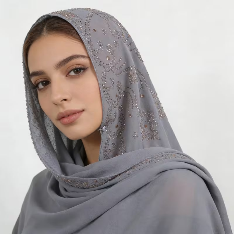 A001 Plain Color Headscarf Suitable for & Women