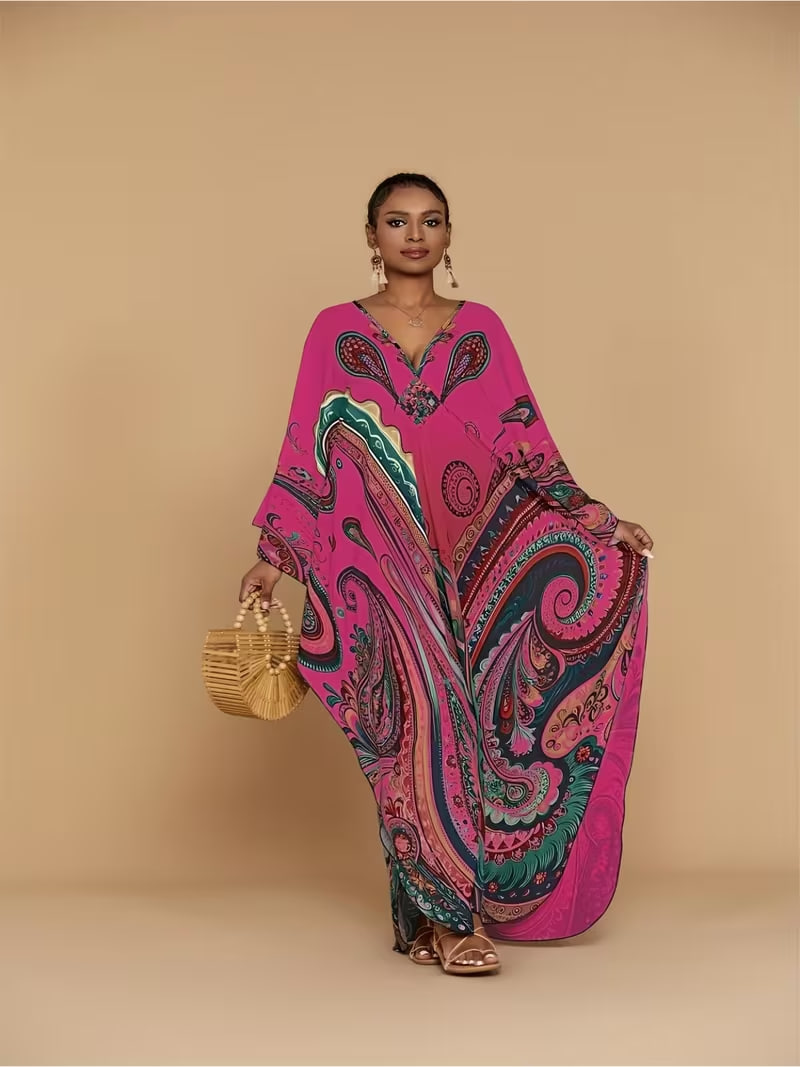 Bohemian Style Elegant Long Robe Dress